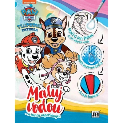Maľuj vodou Labková patrola kolektív