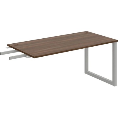 OFFICE PRO s.r.o. HOBIS prídavný stôl do uhla - US O 1600 RU, hĺbka 80 cm, orech