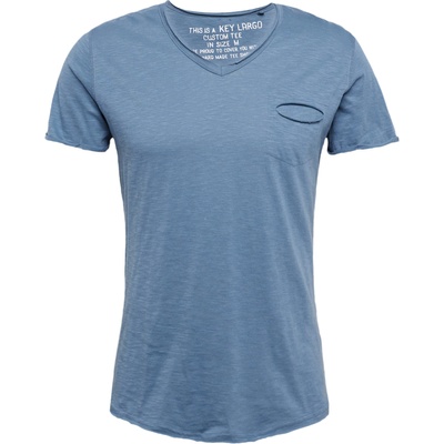 Key Largo Тениска 'Soda' синьо, размер L