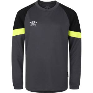 Umbro Блуза с дълъг ръкав Umbro Long Sleeve Goal Keeper Jersey - Black Yellow