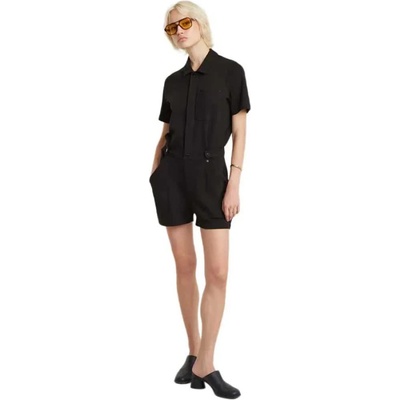 G-STAR Гащеризон G-Star Track Playsuit short sleeve romper - Black (Dark Black)