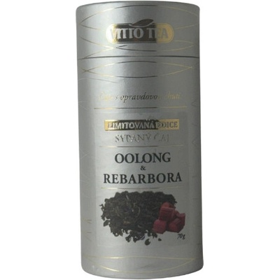 VITTO Oolong biely čaj a rebarbora sypaný 70 g