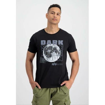 Alpha Industries tričko Dark Side black reflective