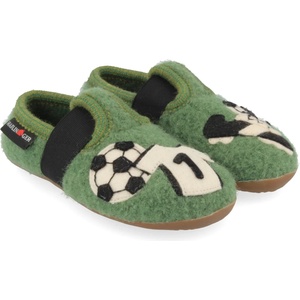 Haflinger Детски пантофи Haflinger Kid's Everest Team Slippers - Farn - размер 23 (EU) (702-6027-0111)