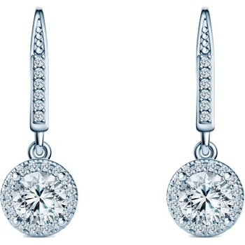 SAVICKI Обеци This is Love: бяло злато, диаманти