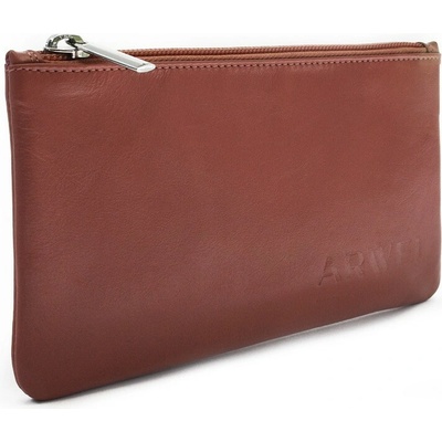 Kľúčenka Arwel Hnedá kožená etue 611-0023-45