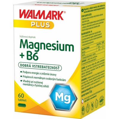 Walmark Magnesium + B6 60 tabliet