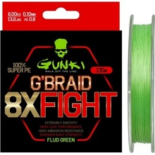Sensas G Braid 8X Fighting Pletená Šňůra 135m 0,13mm 7,7kg