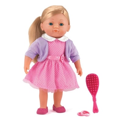 Dolls World Módní Elizabeth blondýnka s doplňky 36 cm