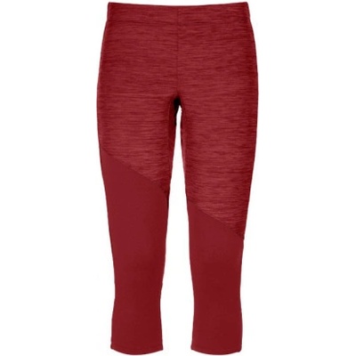 Ortovox dámské kalhoty FLEECE LIGHT SHORT PANTS červená