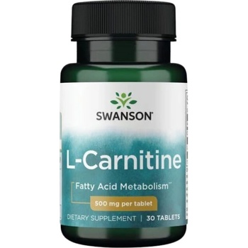 Swanson L-Carnitine 500 mg [30 Таблетки]