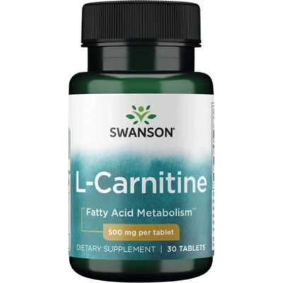 Swanson L-Carnitine 500 mg [30 Таблетки]