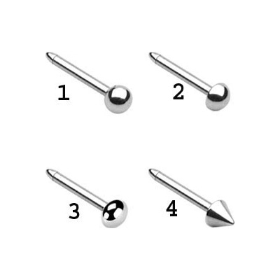 Steel Edge piercing do nosa B01 varianta 2