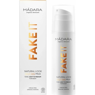 Madara Fake It samoopaľovacie mlieko na telo 150 ml