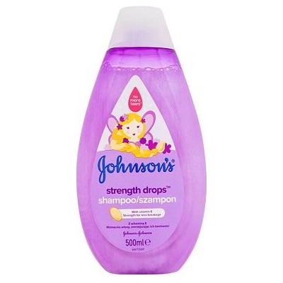 Johnsons Baby Strength Drops posilňujúci detský šampón na vlasy 500 ml