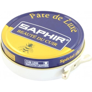 Saphir Восък за обувки Saphir Pate de Luxe Beauté du Cuir (50 мл) - Neutral Кожени обувки