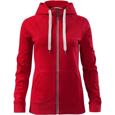 Mikina kontrastní s kapucí formula red
