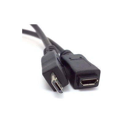 PremiumCord ku2me5f prodlužovací micro USB 2.0 male-female, 5m, černý