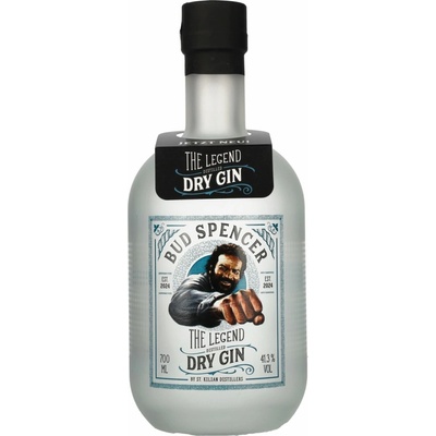 BUD SPENCER THE LEGEND GIN 41.3% 0,7 l (čistá fľaša)