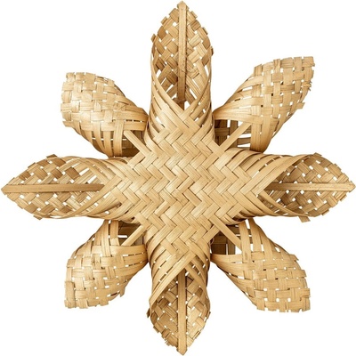 Bloomingville Бамбукова висяща коледна украса ø 33 cm Hani - Bloomingville (82052709)