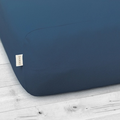 Darré jersey prostěradlo granátově modré 60x120x20
