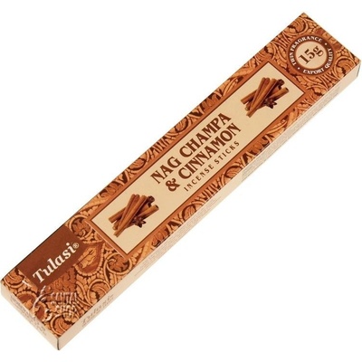 Tulasi indické vonné tyčinky Nag Champa Cinnamon 15 ks
