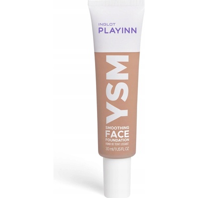 Inglot PlayInn YSM vyhlazující make-up pro mastnou a smíšenou pleť 49 30 ml