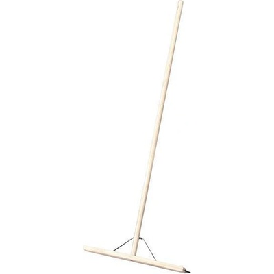 Sealey Podlahová pryžová stěrka 600 mm s dřevěnou násadou GV BM24RS