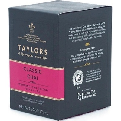 Taylors of Harrogate čaj classic chai 20 sáčků