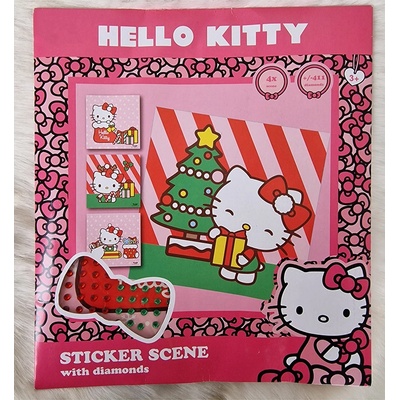 Hello Kitty plagáty s nálepkami