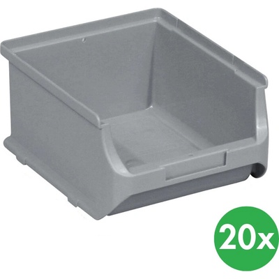 Allit Plastové boxy 137 x 160 x 82 mm sivé