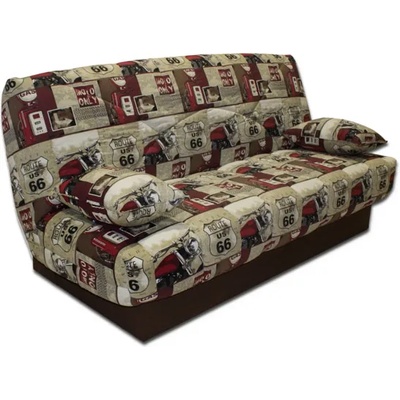 Kambo Разгъваем диван Никол, принт, Arena Amarillo