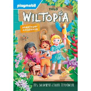 PLAYMOBIL Wiltopia. Abenteuer Amazonas. Ein Baumhaus voller Tierkinder | Corinna Jegelka (ISBN: 9783505151453)