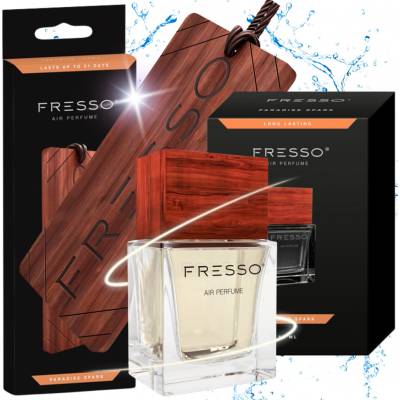 Fresso Paradise Spark sada do auta parfém + závěska