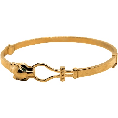 VipGold Златна дамска твърда гривна 10.02 гр (grt182)