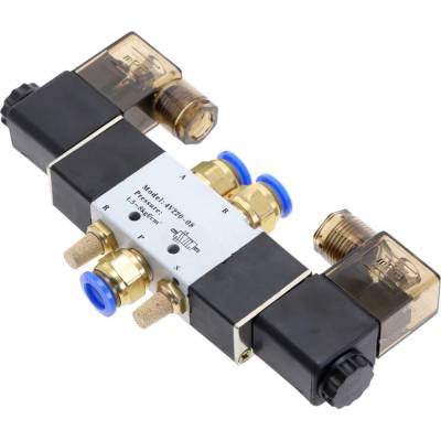 Elektrický solenoid 5/2 4V220-08 24V DC