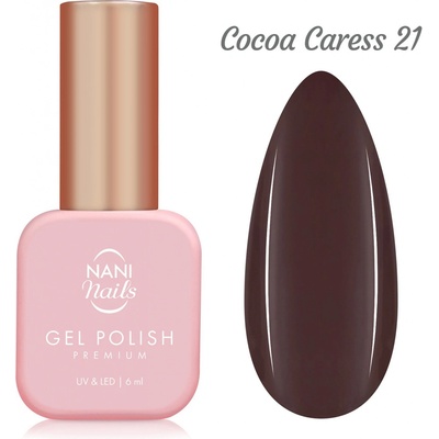 NANI gel lak Premium 6 ml - Cocoa Caress