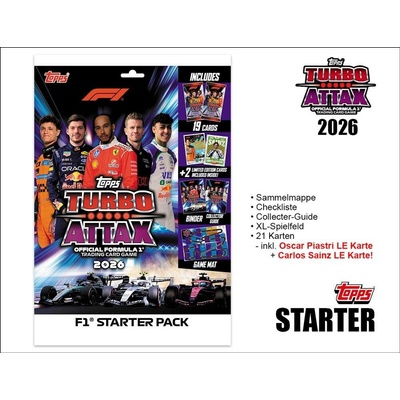 Topps Formula 1 2026 Turbo Attax Starter Pack