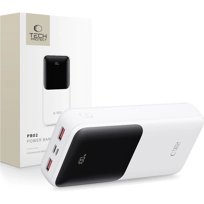 Tech-Protect PB02 20000mAh 22.5W white
