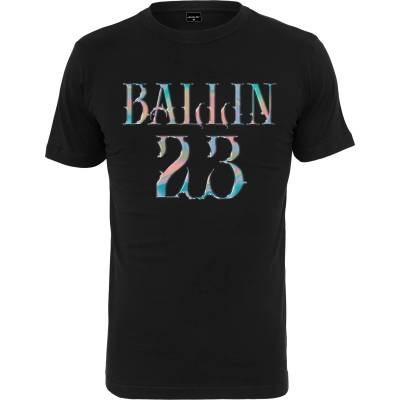 Mister Tee Мъжка тениска в черно Mister Tee Shining Ballin 23UB-MT1938-00007 - Черен, размер S