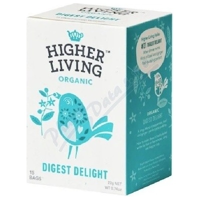 Higher Living čaj Dobré zažívání BIO 15 x 1,46 g