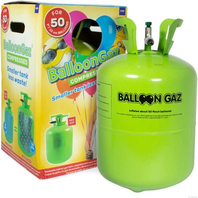 BalloonGaz Helium 400l jednorázové na plnění až latexových balónků 23 cm – Zboží Dáma