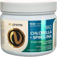 Nupreme Chlorella + Spirulina Bio 1500 tablet