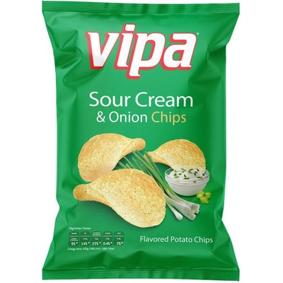 VIPA zemiakový chips Cibuľa smotana 75 g