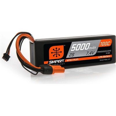 Spektrum Smart LiPo 7.4 V 5000 mAh 100C HC IC3