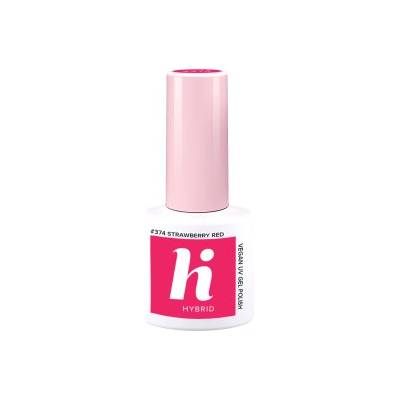 Hi Hybrid Uv gel lak Strawberry Red 374 5 ml