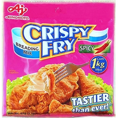 Crispy Fry Ajinomoto Pikantní kořenící obalovací směs na kuře 62 g