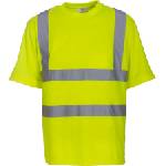 Yoko HI-VIS HVJ410 / Светлоотразителна тениска - HV жълта 4XL (79J410zv814)