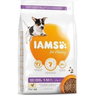 IAMS ProActive Health Puppy & Junior Small & Medium Breed Chicken 12 kg