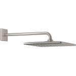 GROHE Rainshower - Душ глава 310 Mono Cube, 9, 5 l/min, 1 струя, рамо за душ 42 cm, supersteel 26564DC0 (26564DC0)